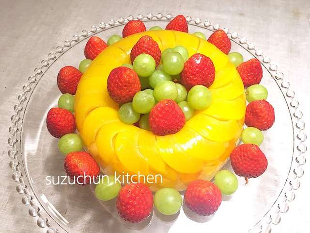 ★子供も喜ぶ★簡単★ゼリーケーキ★
